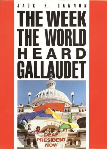 Cover of The Week the World Heard Gallaudet