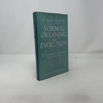 Cover of Science, Meaning and Evolution