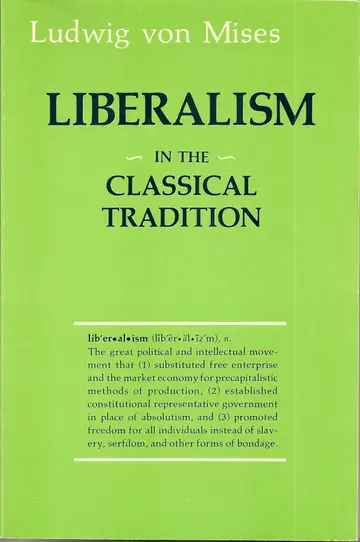 Cover of Liberalism