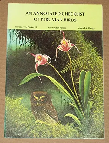 Cover of An Annotated Checklist of Peruvian Birds