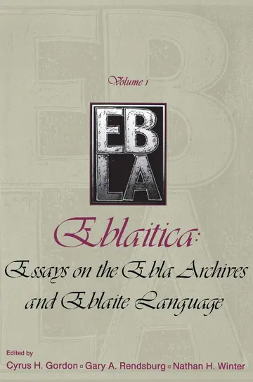 Cover of Eblaitica