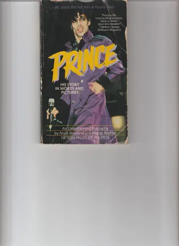 Cover of Prince, his story in words and pictures