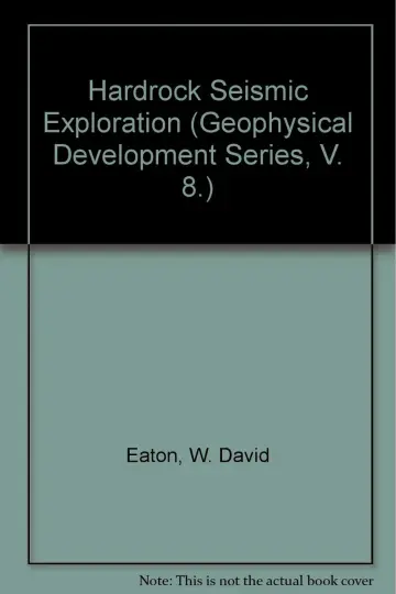 Cover of Hardrock Seismic Exploration