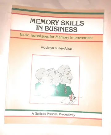 Cover of Memory Skills in Business