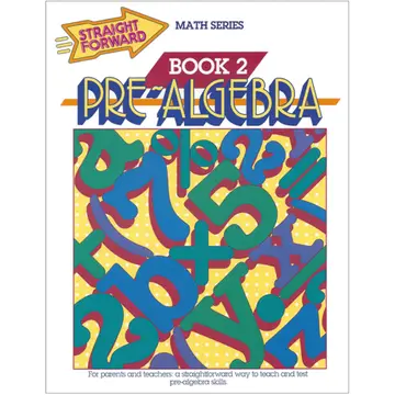 Cover of Pre-Algebra, Book 2