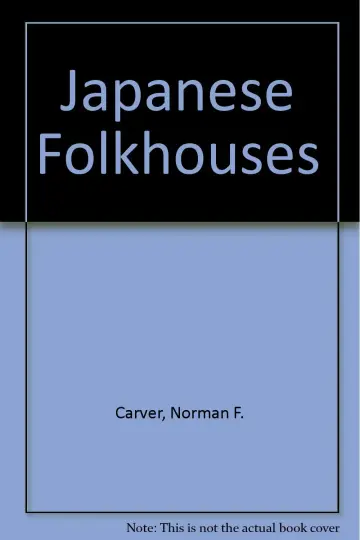 Cover of Japanese Folkhouses