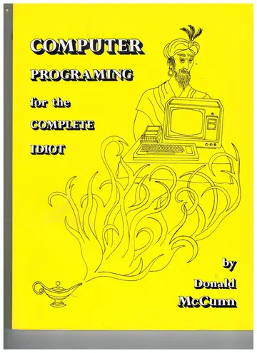 Cover of Computer Programming for the Complete Idiot