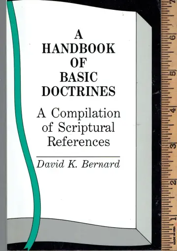 Cover of A Handbook of Basic Doctrines