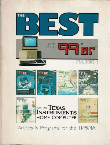 Cover of Best of 99'Er/for the Texas Instruments Home Computer, Ti-99/4A