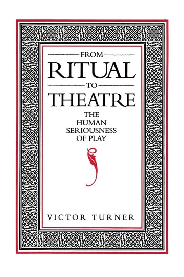 Cover of From Ritual to Theatre