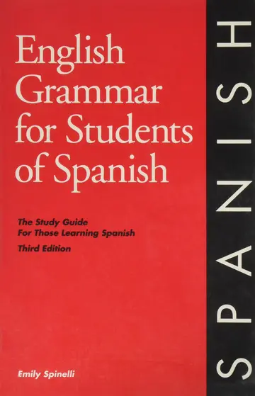 Cover of English Grammar for Students of Spanish