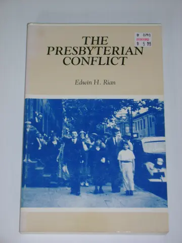 Cover of The Presbyterian Conflict