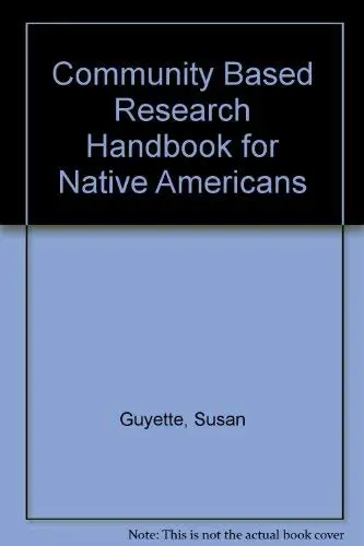 Cover of Community Based Research Handbook for Native Americans