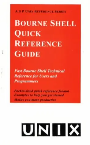 Cover of The Bourne Shell Quick Reference Guide