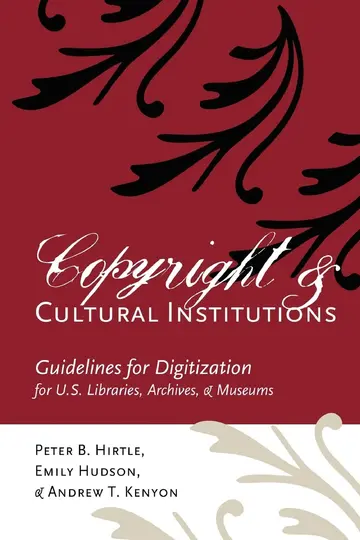 Cover of Copyright and Cultural Institutions