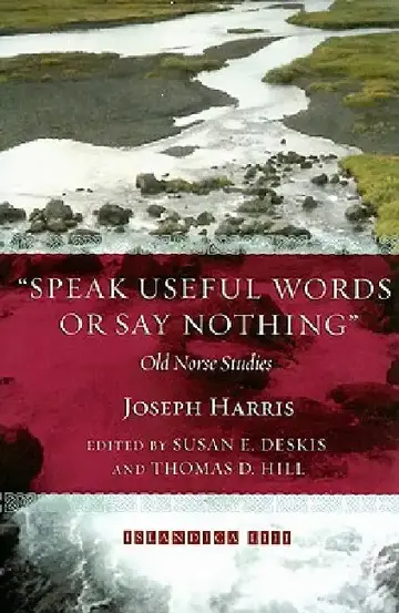 Cover of Speak Useful Words or Say Nothing