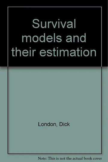 Cover of Survival models and their estimation