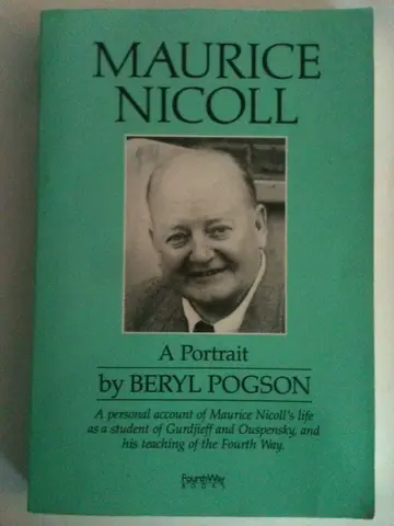 Cover of Maurice Nicoll