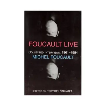 Cover of Foucault Live