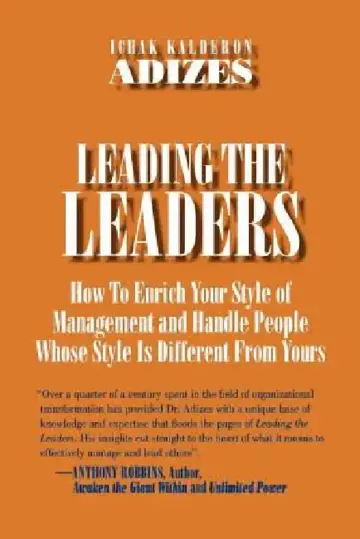 Cover of Leading The Leaders