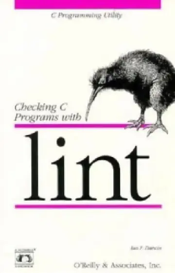 Cover of Checking C Programs with Lint