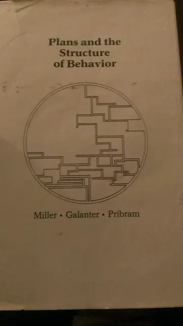 Cover of Plans and the Structure of Behavior