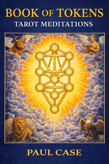 Cover of Book of Tokens-Tarot Meditations Rev Enl