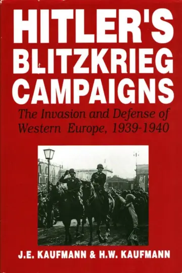 Cover of Hitler's Blitzkrieg Campaigns