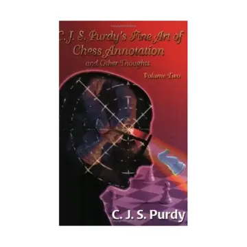 Cover of Cjs Purdy's Fine Art of Chess Annotations (2)