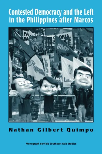Cover of Contested Democracy and the Left in the Philippines after Marcos
