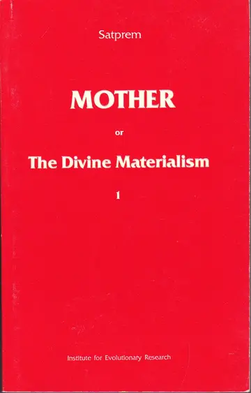 Cover of Mother or the Divine Materialism