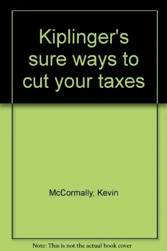 Cover of Kiplinger's sure ways to cut your taxes