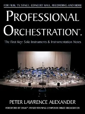 Cover of Professional Orchestration Vol 1