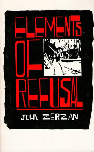 Cover of Elements of Refusal