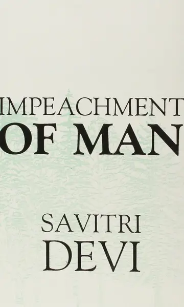 Cover of The Impeachment of Man