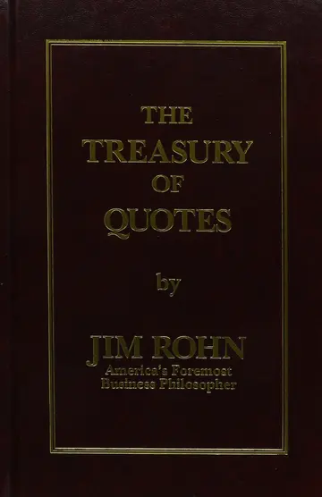 Cover of The Treasury of Quotes