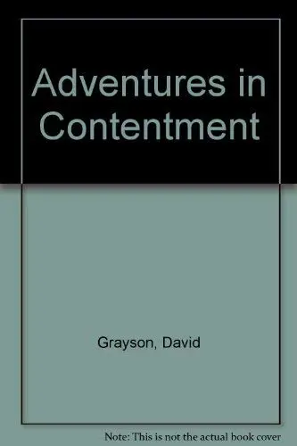 Cover of Adventures in Contentment