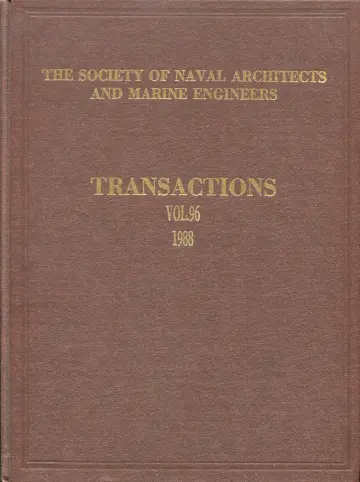 Cover of Transactions, 1988