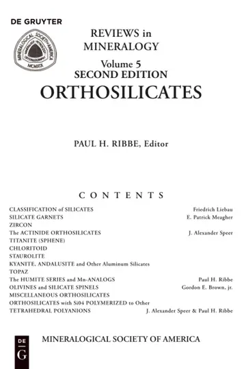 Cover of Orthosilicates