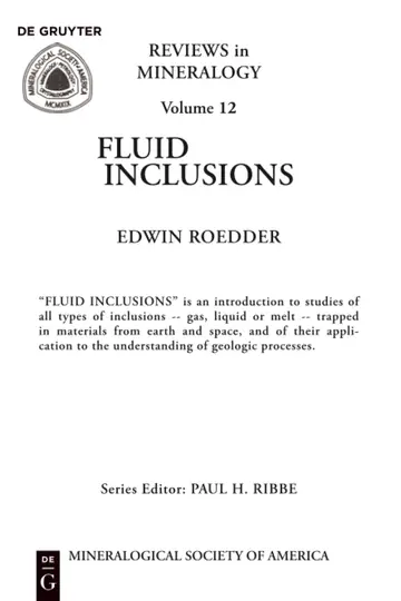 Cover of Fluid Inclusions