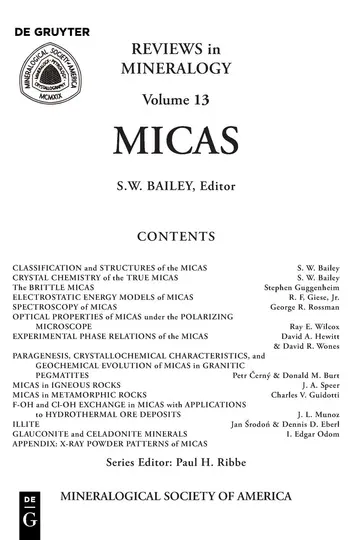 Cover of Micas