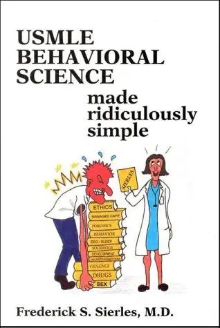 Cover of USMLE Behavioural Science Made Ridiculously Simple