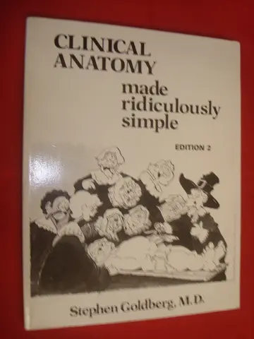 Cover of Clinical Anatomy Made Ridiculously Simple