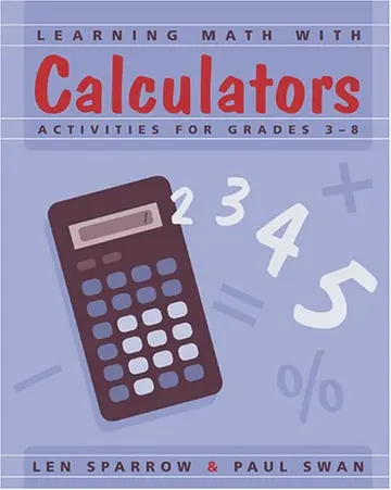 Cover of Learning Math with Calculators
