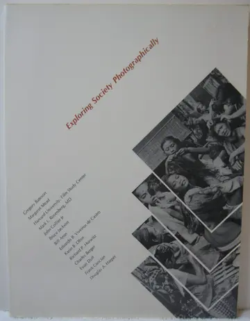 Cover of Exploring society photographically