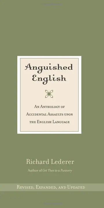 Cover of Anguished English