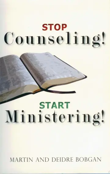 Cover of Stop Counseling! Start Ministering!