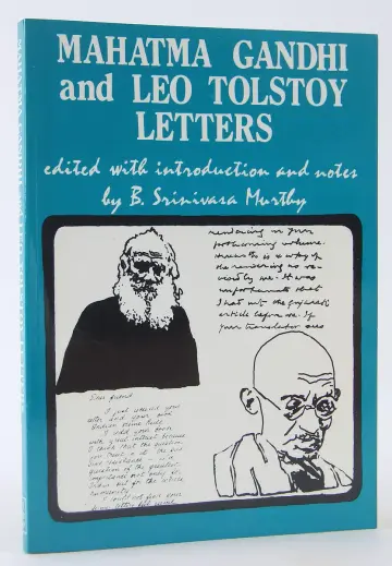 Cover of Mahatma Gandhi and Leo Tolstoy Letters