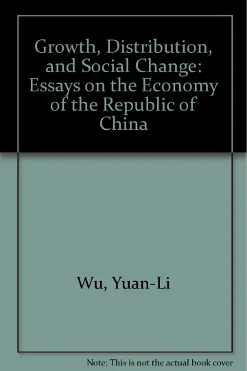 Cover of Growth, Distribution, and Social Change