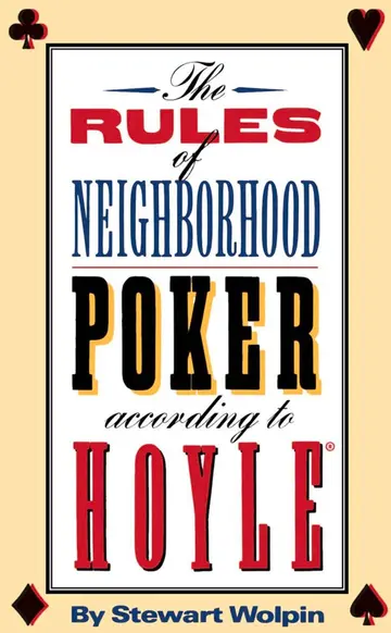 Cover of The Rules of Neighborhood Poker According to Hoyle